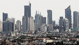 Skyline of Manila, Philippines